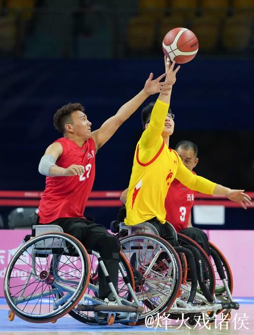 轮椅篮球男子组金牌战:广东一团力克北京勇夺桂冠 轮椅篮球男子组金牌战:广东一团力克北京勇夺桂冠